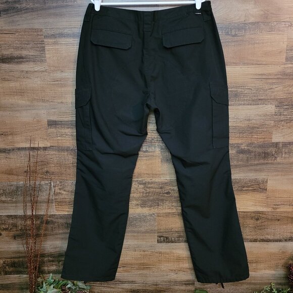 LAPG Tactical Pants Womens 18 L Cargo Mid Rise Rip Stop EMT LEO Military Black - Picture 2 of 13